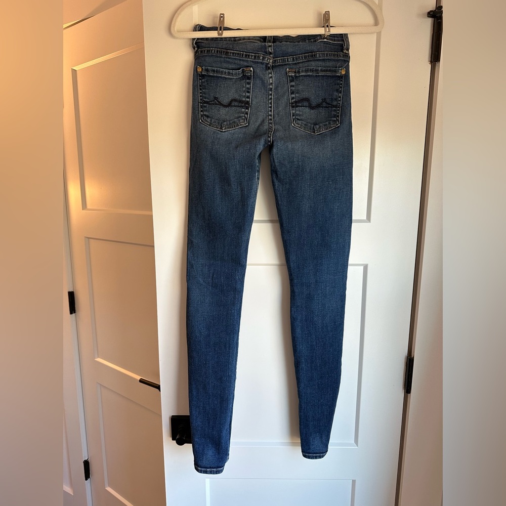 7 for all Mankind skinny jeans size 25